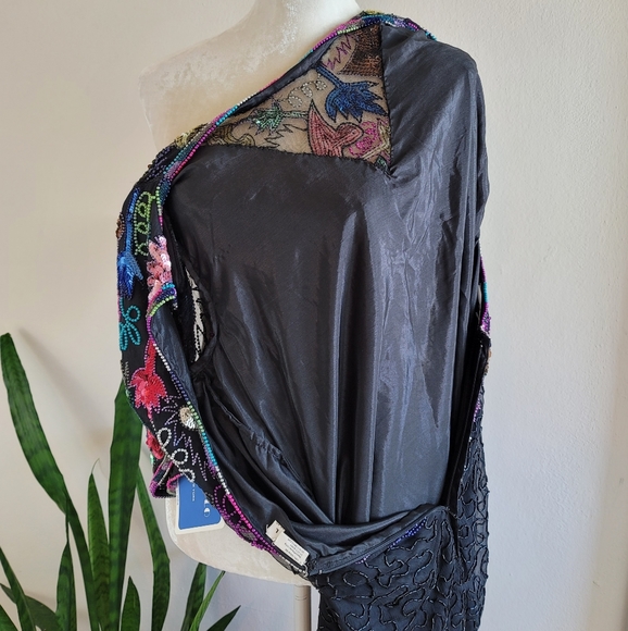 VTG 80s Swee Lo Sequin Dress - Picture 9 of 10